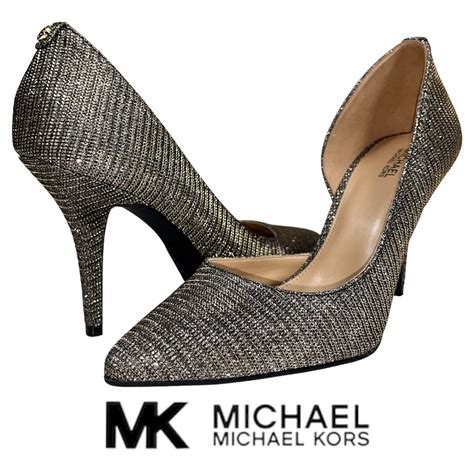 michael kors nathalie flex hi pump silber|michael michael kors nathalie flex high pump black silver glitter .